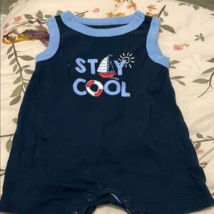 Garanimals Navy and Light Blue Tank Top